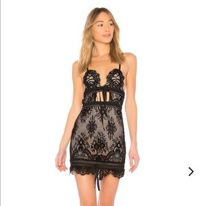 Lovers and friends date night mini dress